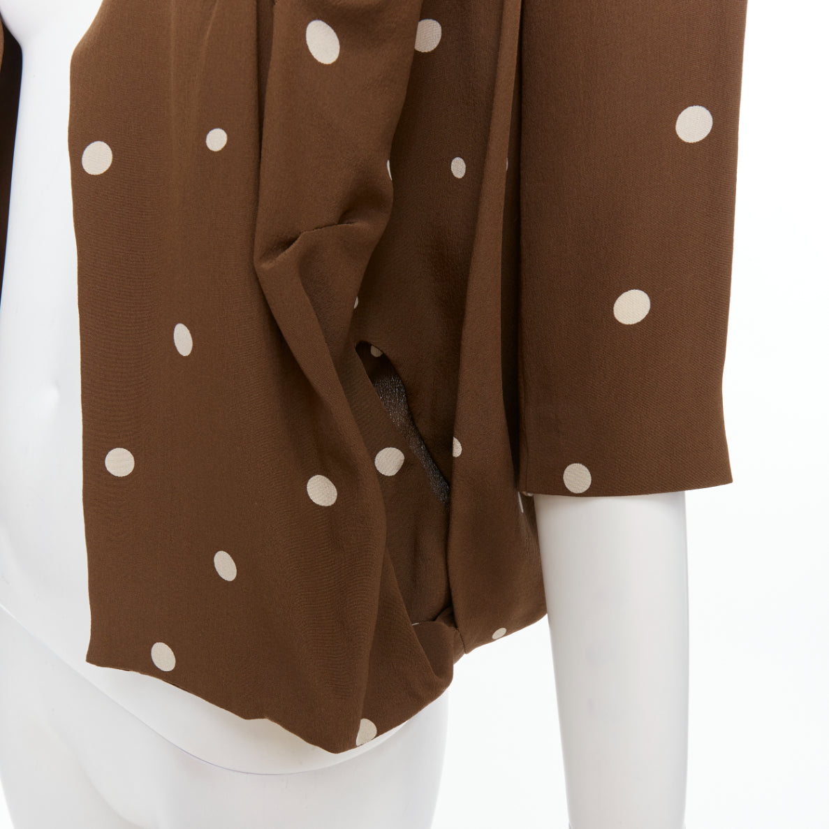 Marni Brown Polka Dot Blazer - Detail 2