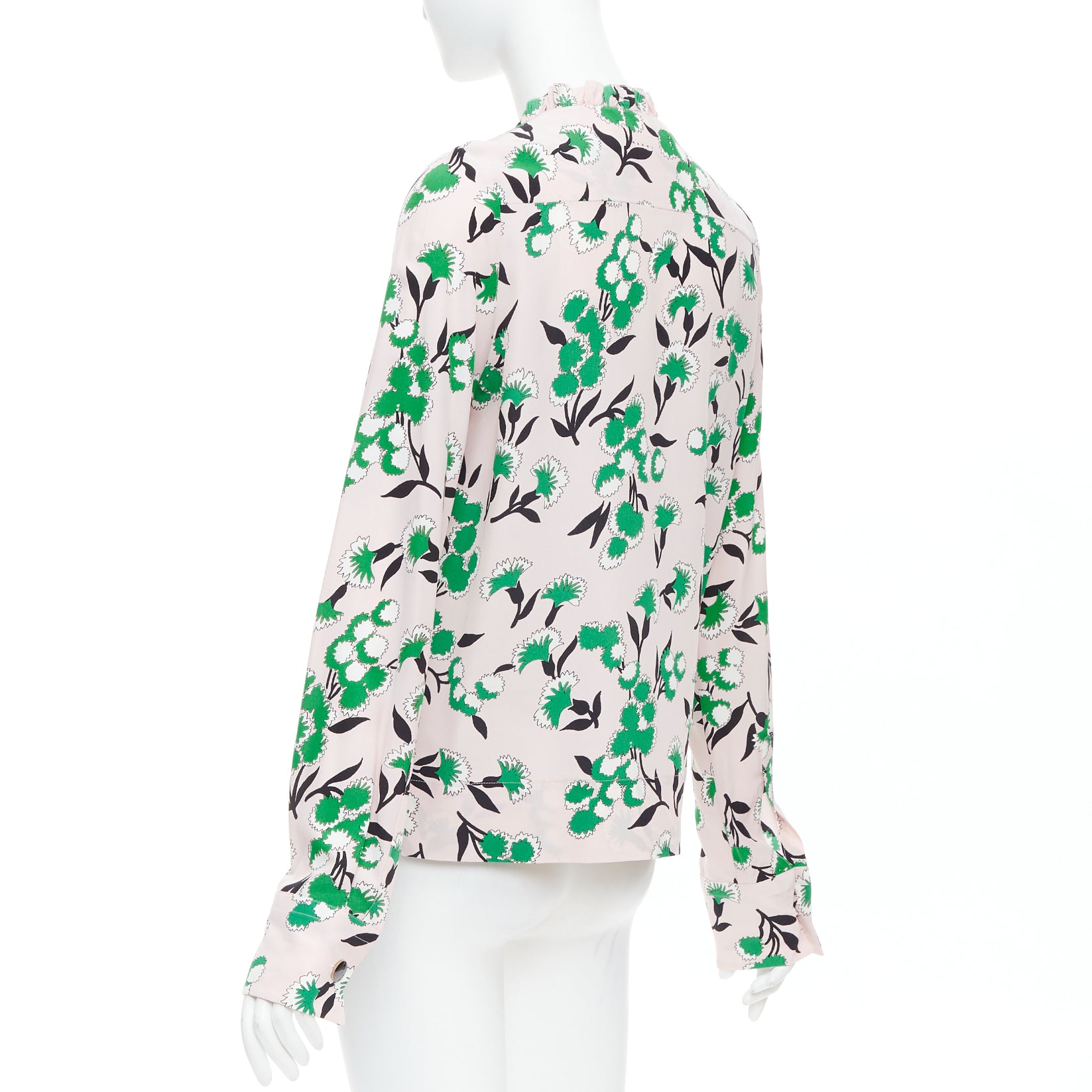 Marni Floral Ruffle Top - Detail 1