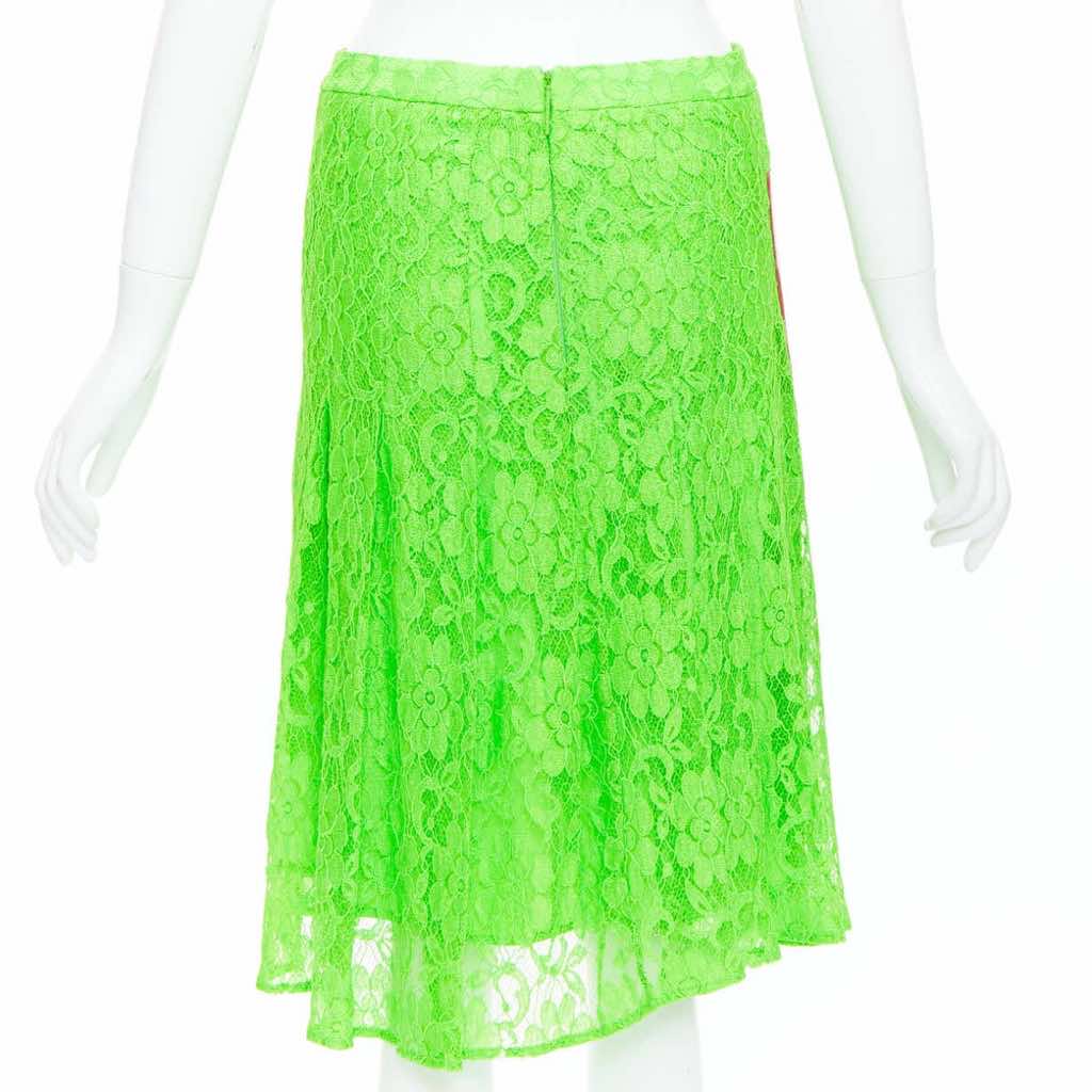 Christopher Kane PVC Lace Skirt Set - Image 10