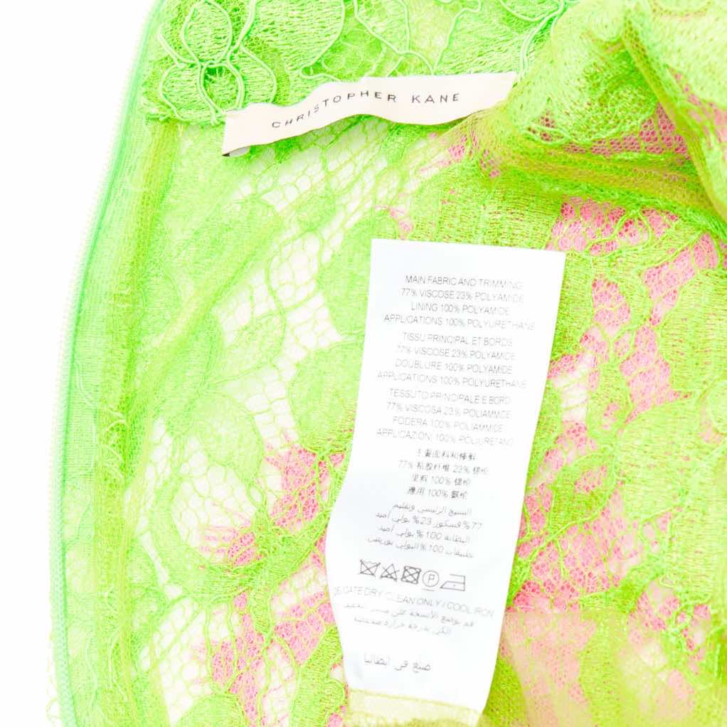 Christopher Kane PVC Lace Skirt Set - Image 12