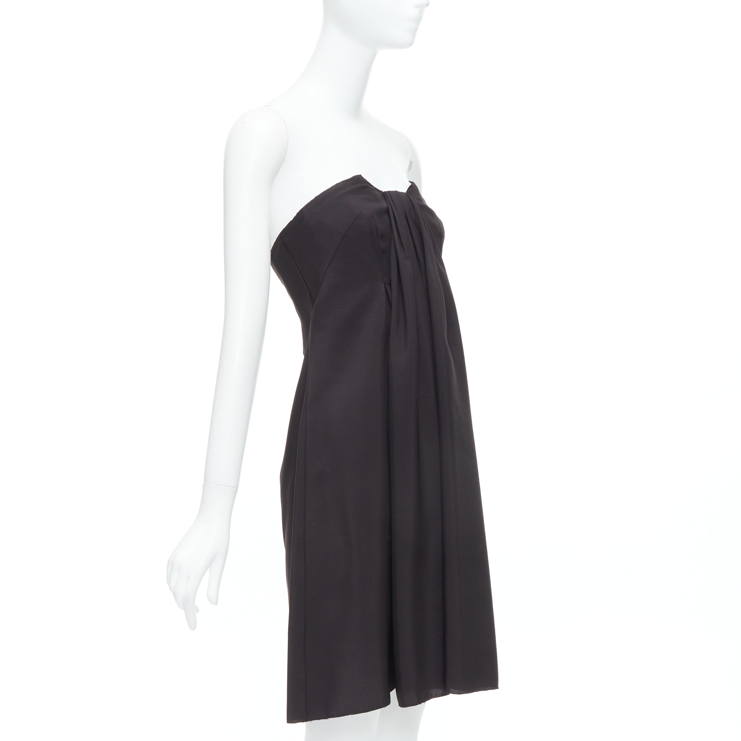 Prada Corseted Strapless Dress - Image 6
