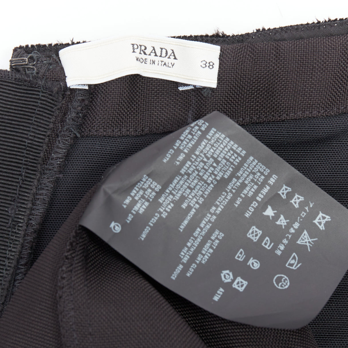 Prada Corseted Strapless Dress - Image 10