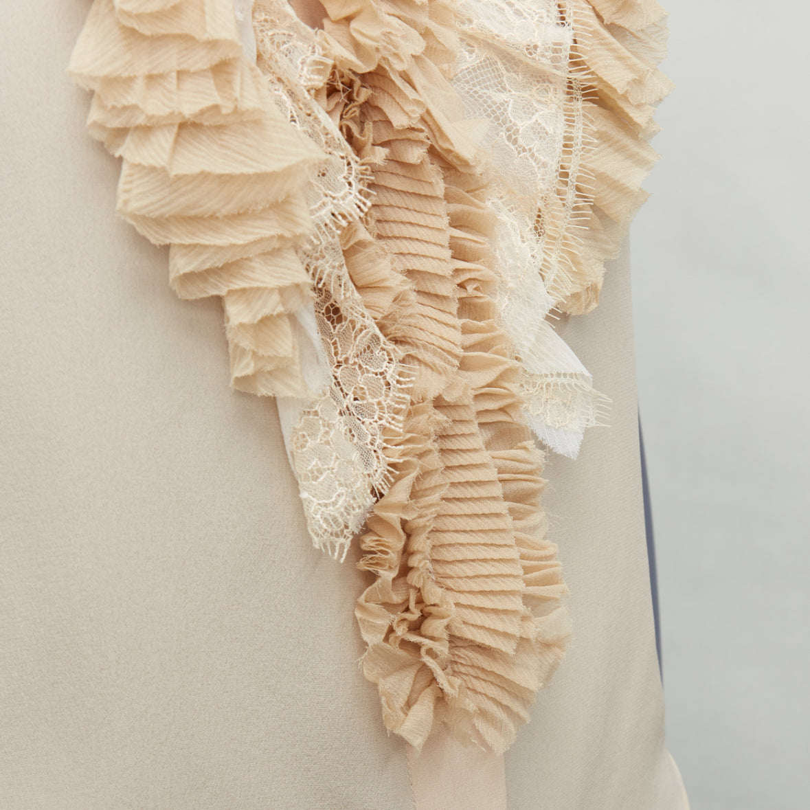 Prada Ruffle Sleeveless Shirt - Detail 2