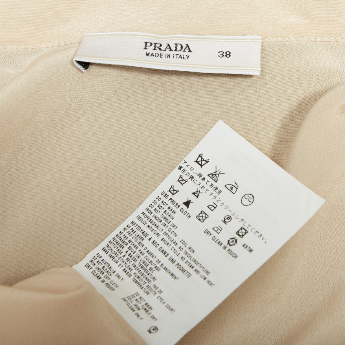 Prada Ruffle Sleeveless Shirt - Image 10