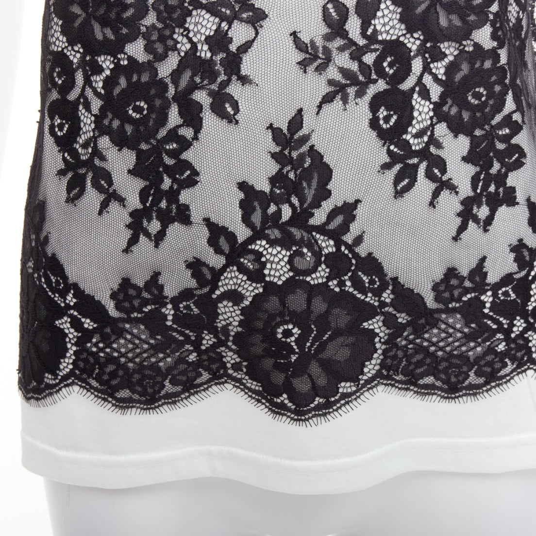 Dolce & Gabbana Lace Overlay Tank - Detail 2
