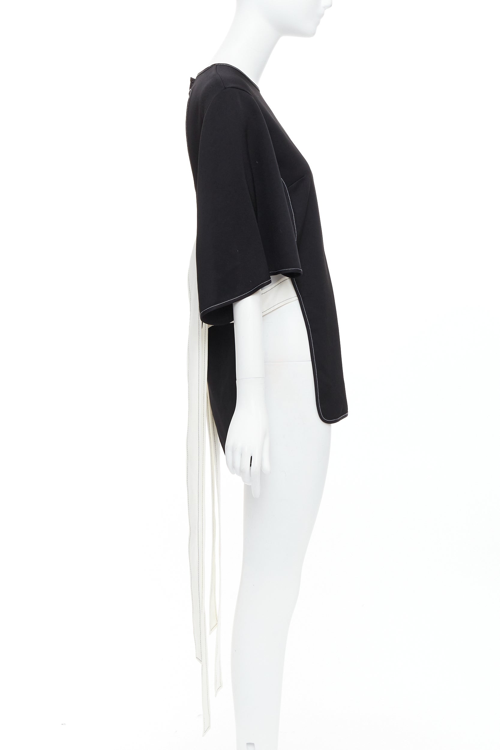 Ellery Bicolor Hi-Low Top - 4