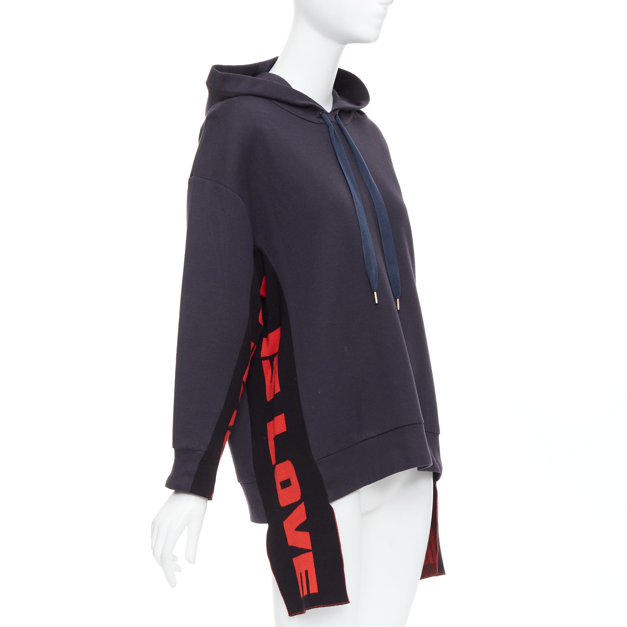 Stella Mccartney Love Long Hoodie