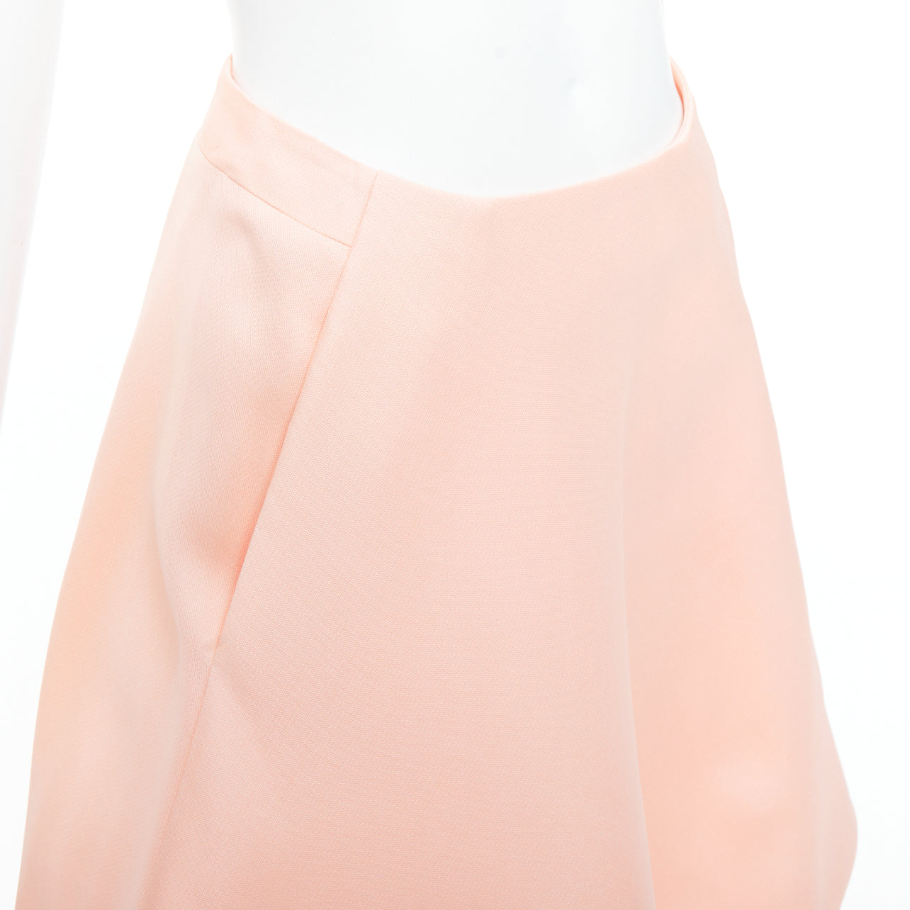 Balenciaga Crepe Panel Skirt - Back view