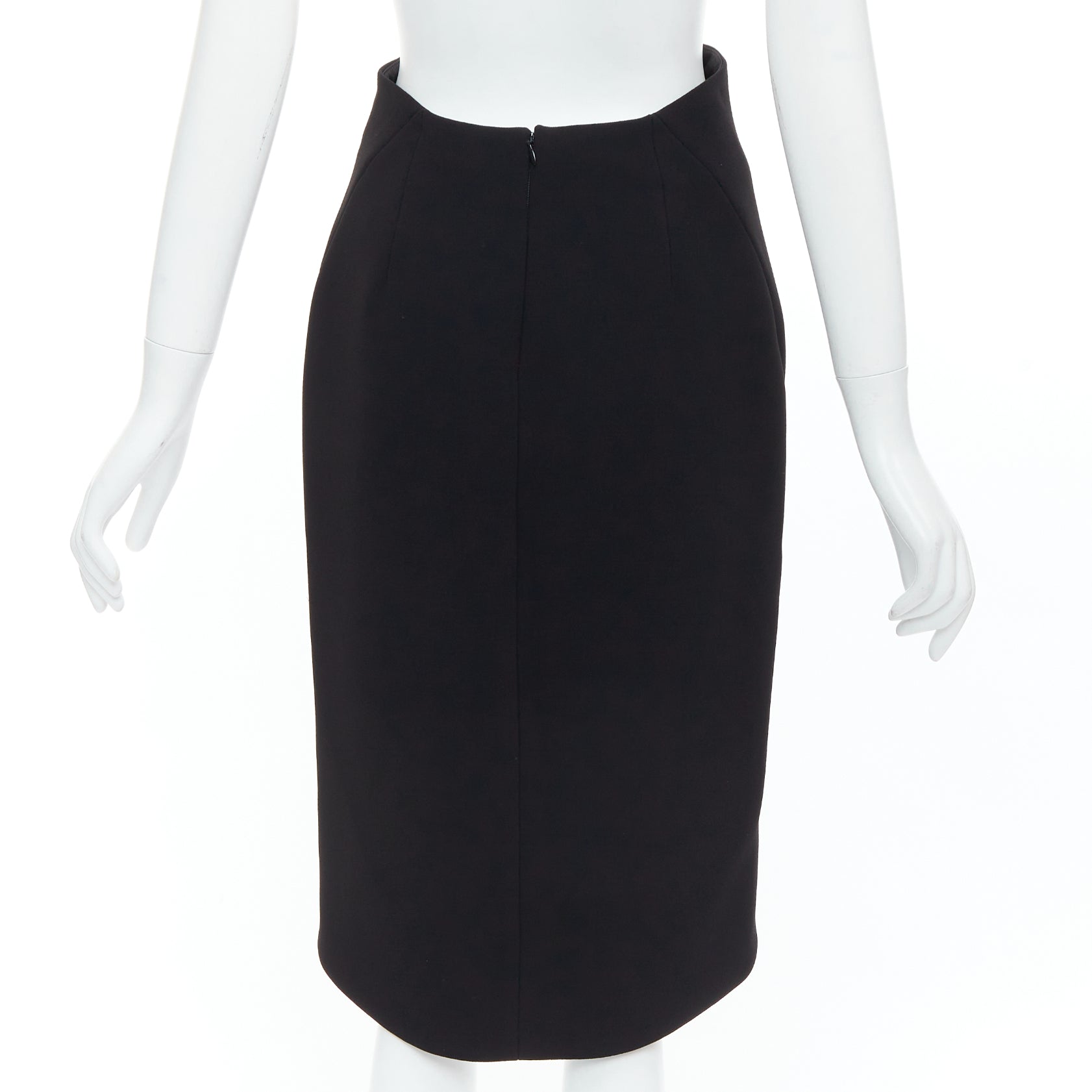 Balenciaga Scuba Pencil Skirt - Side view