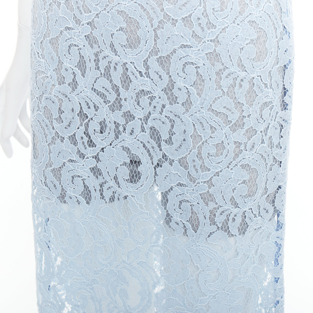 Sacai Lace Lined Skort - Back view