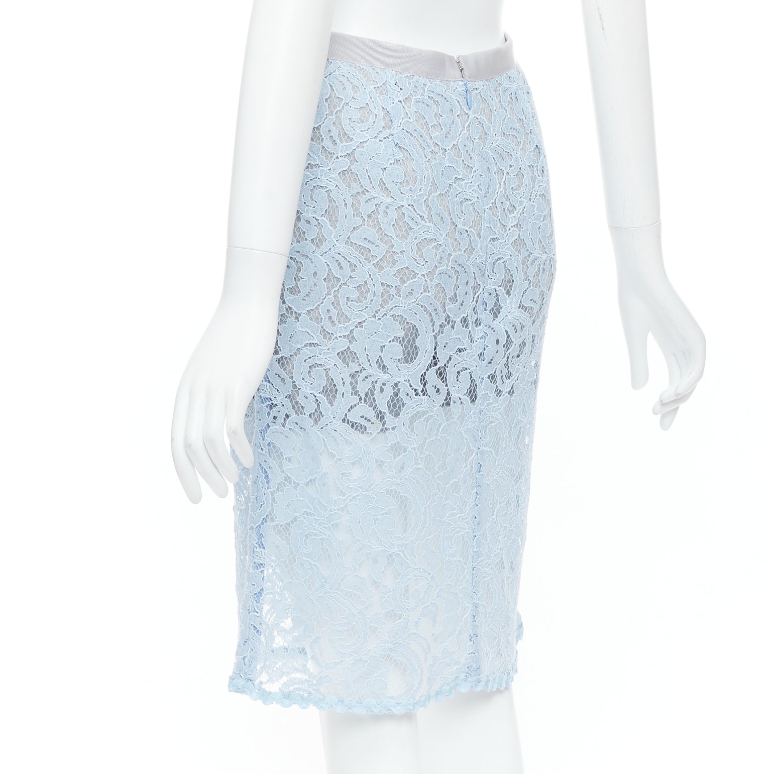 Sacai Lace Lined Skort - Detail 1