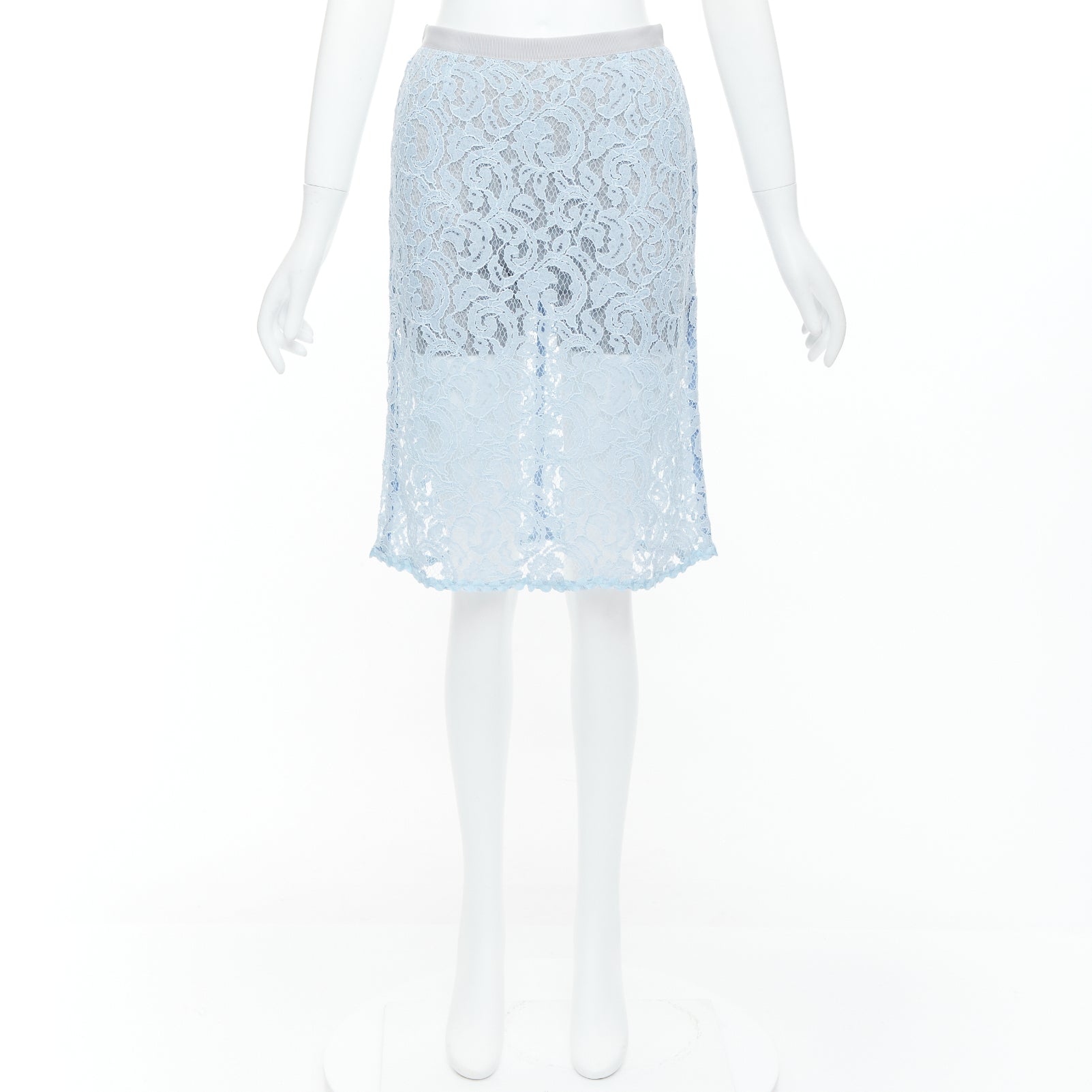 Sacai Lace Lined Skort - Image 11