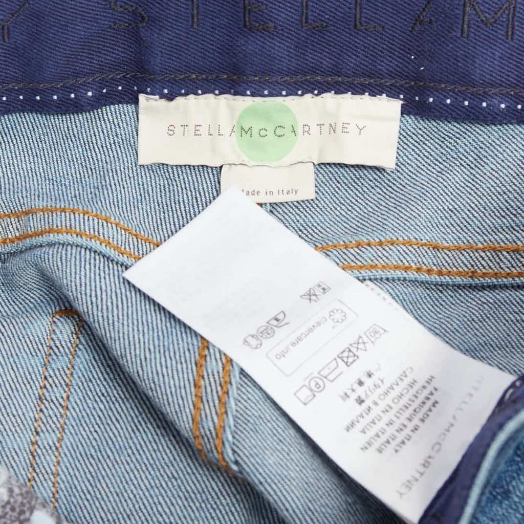Stella Mccartney Embroidery Cropped Jeans - Image 10