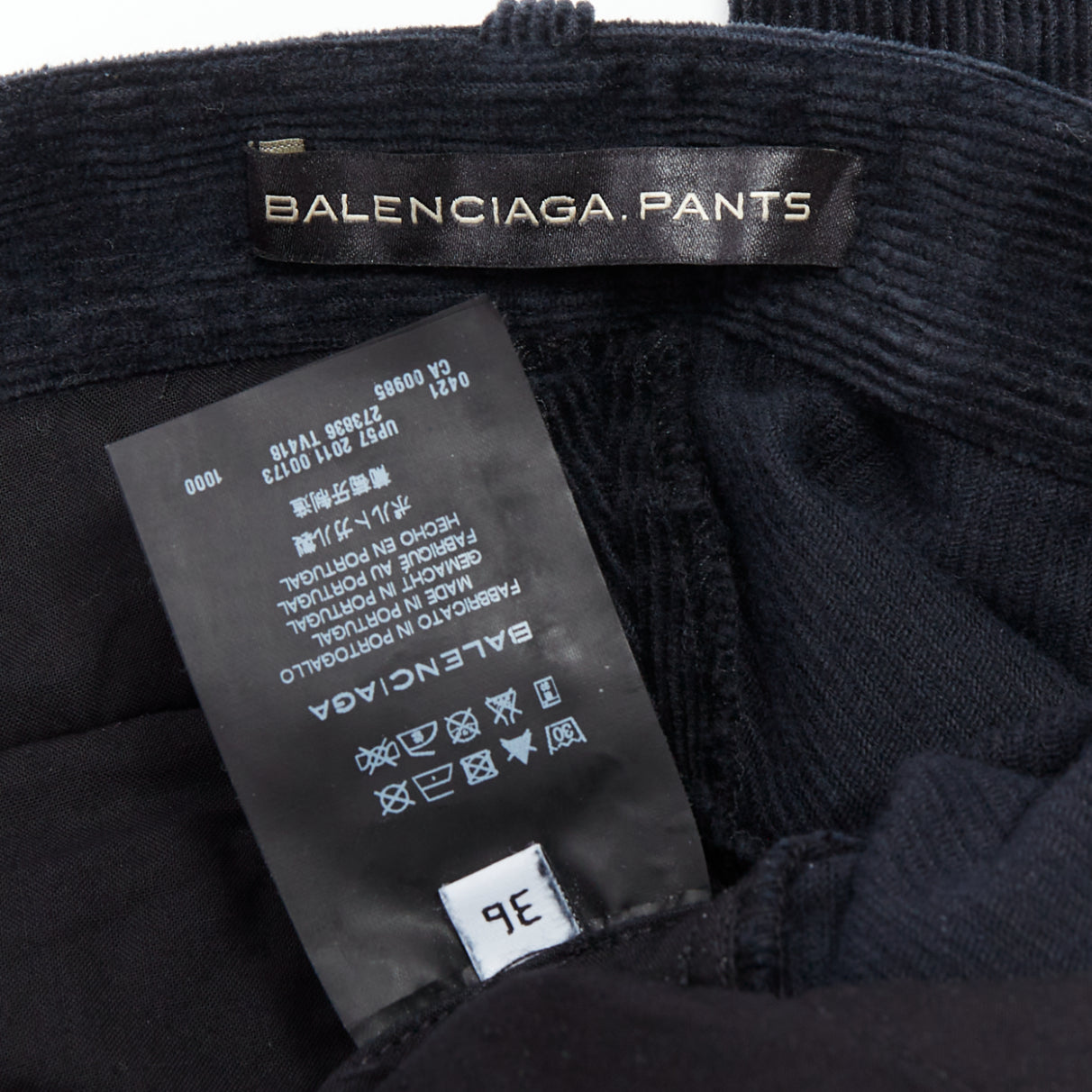 Balenciaga Corduroy Straight Pants - Image 10