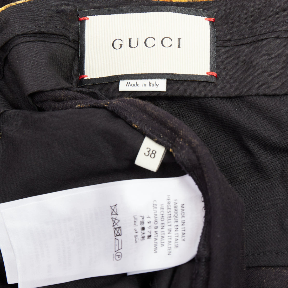 Gucci Floral Velvet Pants - Image 10