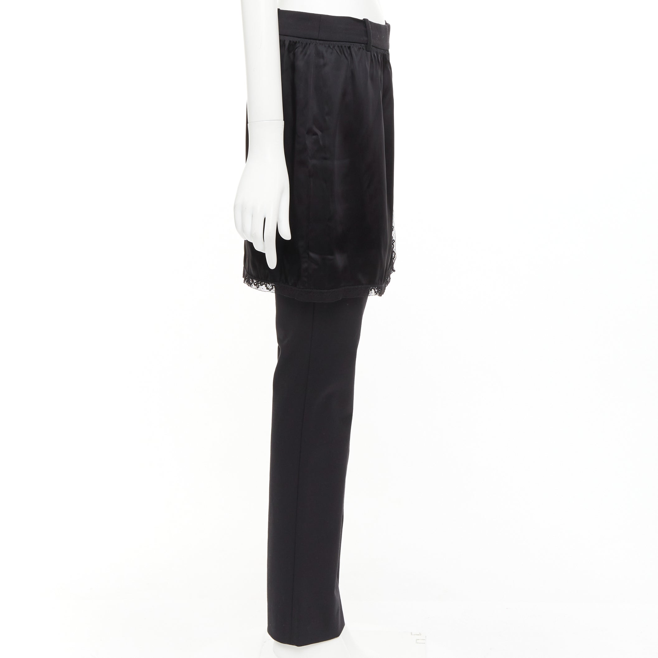 Alexander Wang Lace Overlay Pants - 4