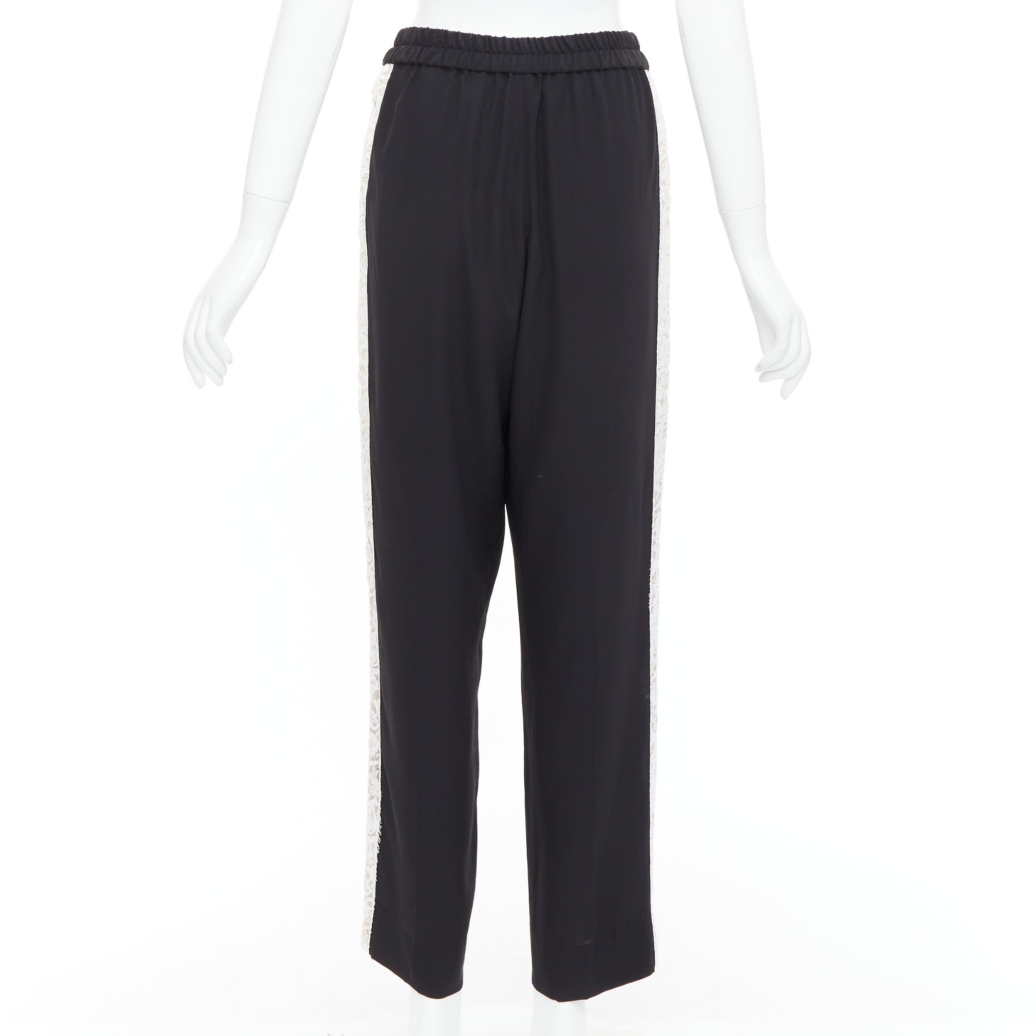 Stella Mccartney Lace Trim Pants - Side view