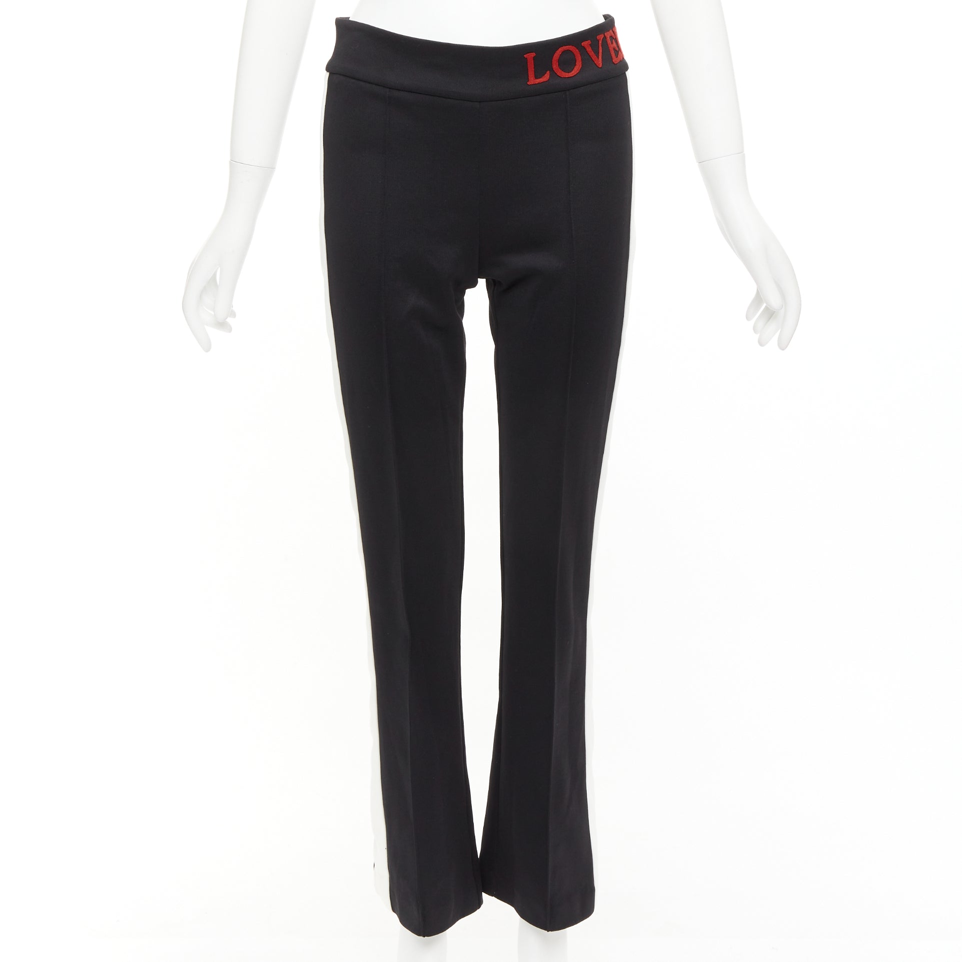 Gucci Embroidered Flared Pants - Image 6