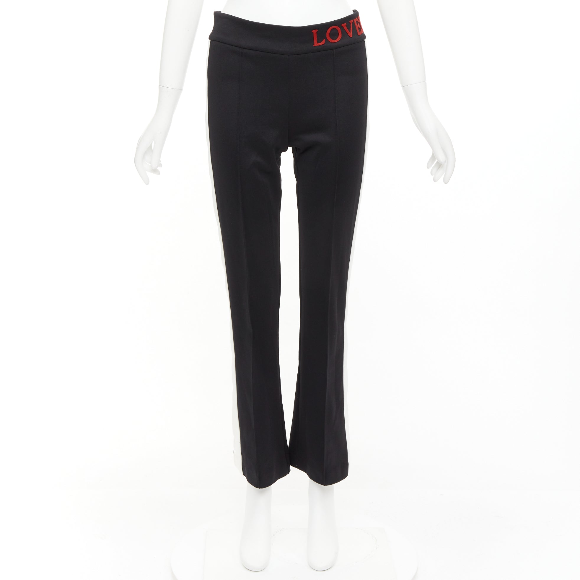 Gucci Embroidered Flared Pants - Image 11