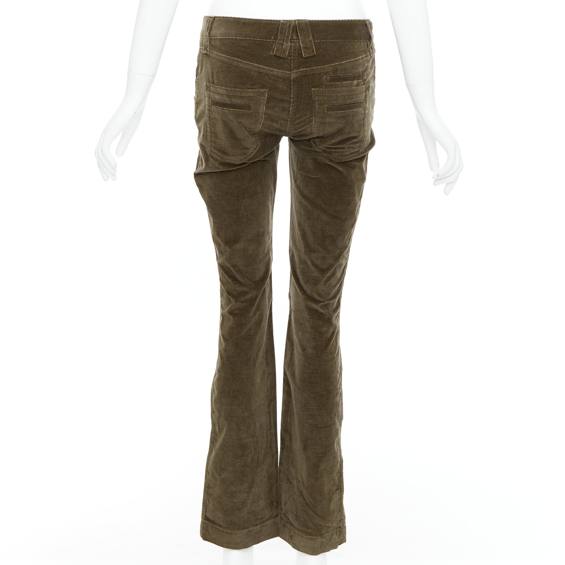 Dolce & Gabbana Corduroy Crest Pants - Side view