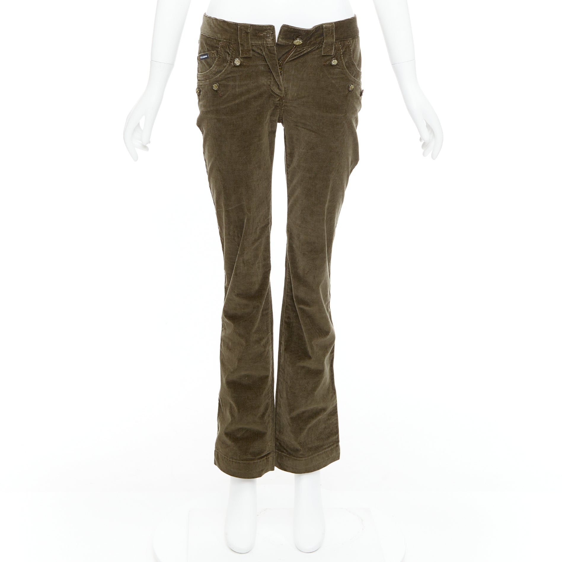 Dolce & Gabbana Corduroy Crest Pants - Image 11