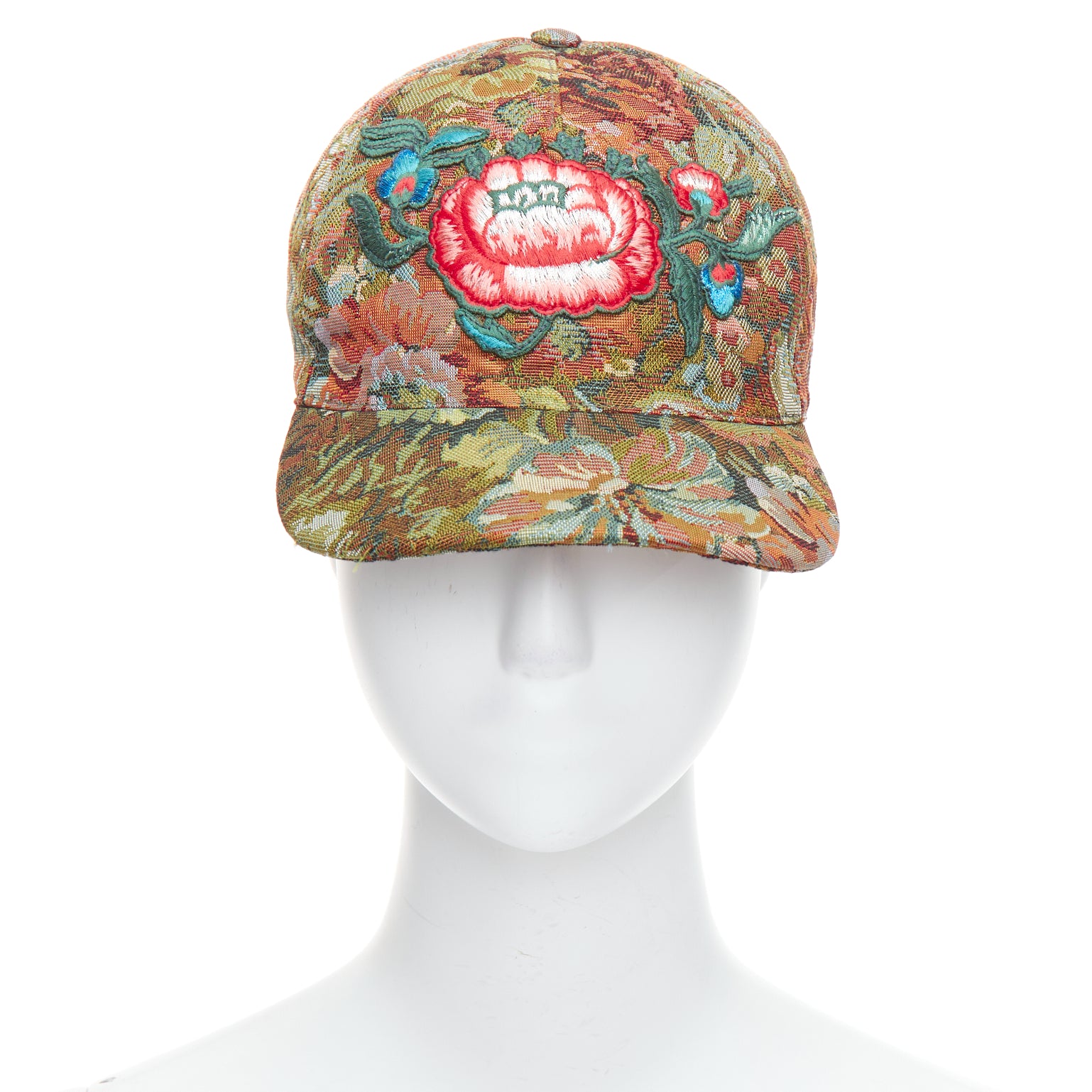 Gucci Floral Baseball Cap - Image 6