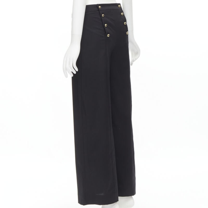 Jw Anderson Gold Button Pants - Detail 1
