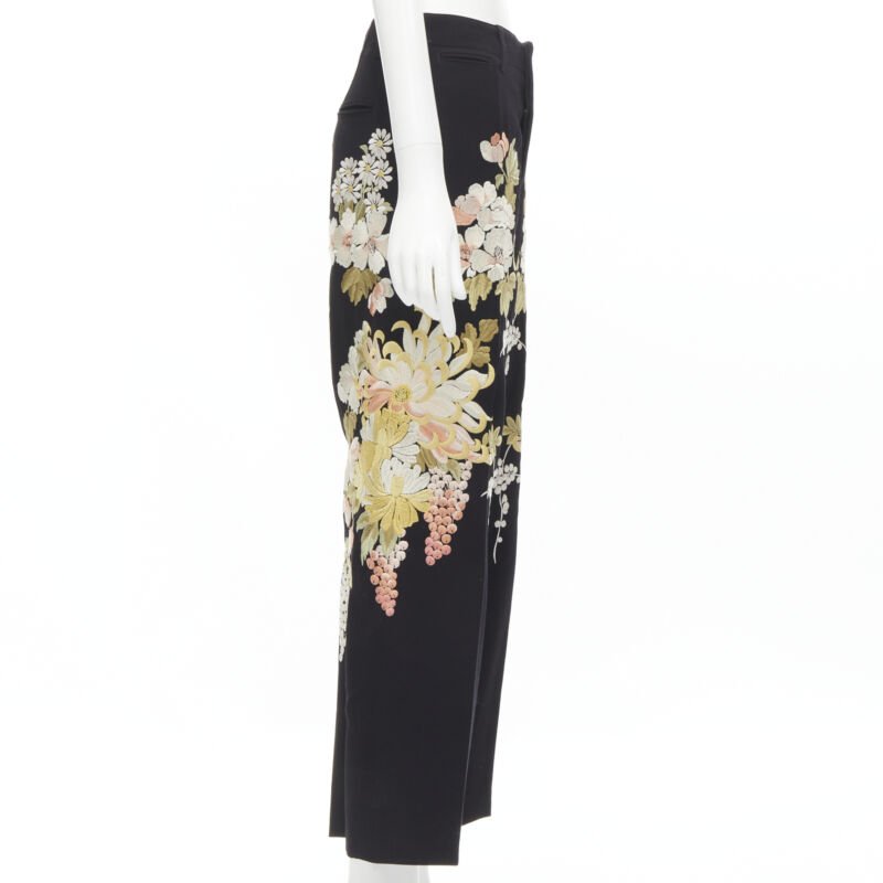 Gucci Floral Wide Pants - 4