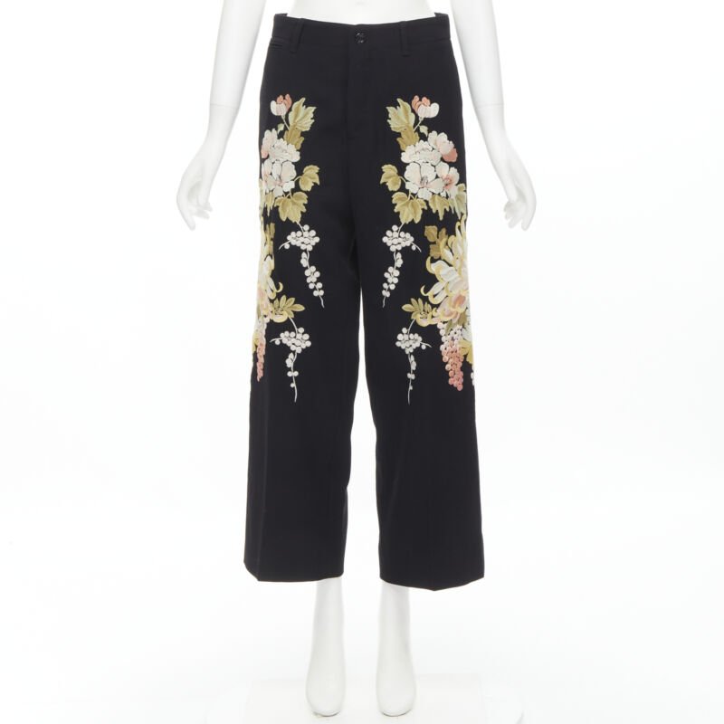 Gucci Floral Wide Pants - Image 12