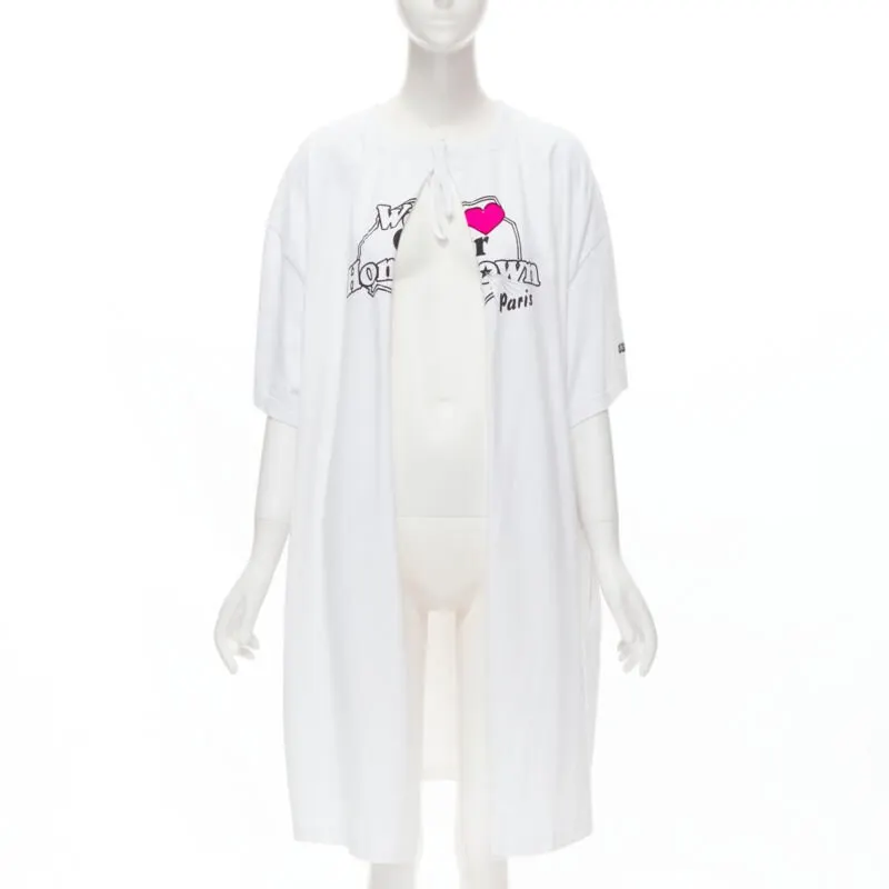 Vetements We Love Hometown Sweater White Cotton Very good - Front View