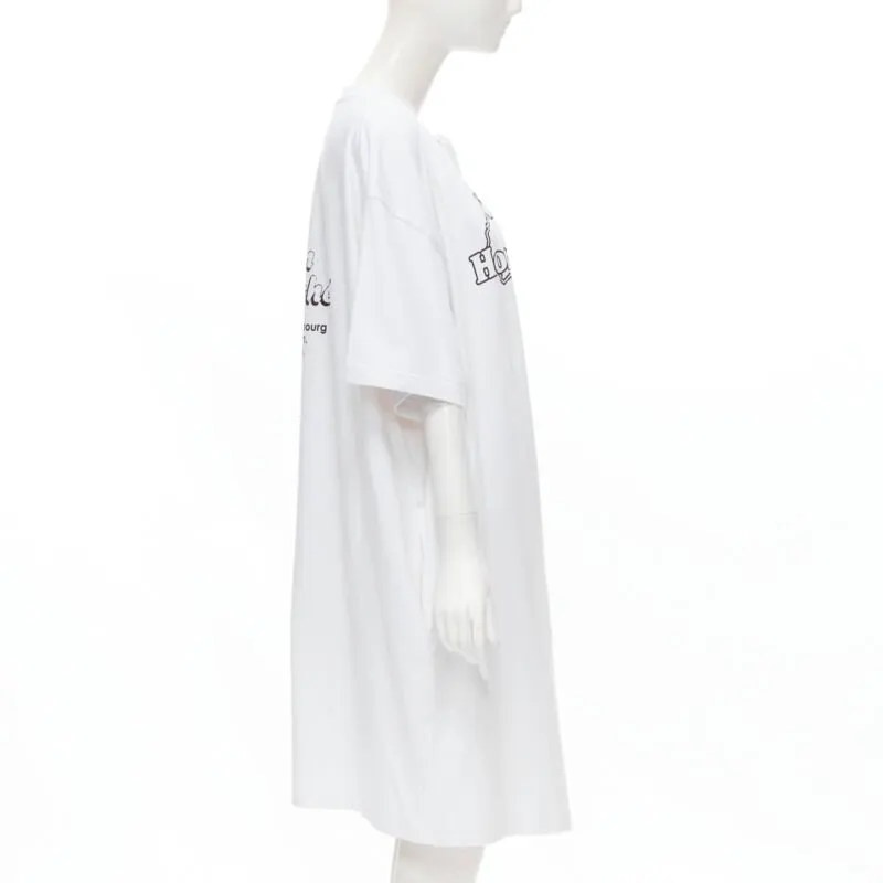 Vetements We Love Hometown Sweater White Cotton Very good - Model View