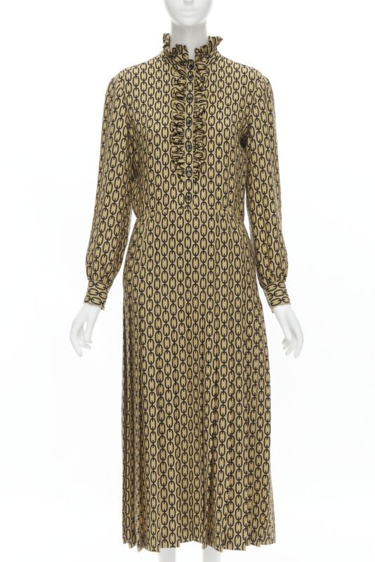 Celine Chain Frill Dress