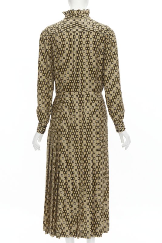 Celine Chain Frill Dress - Side view