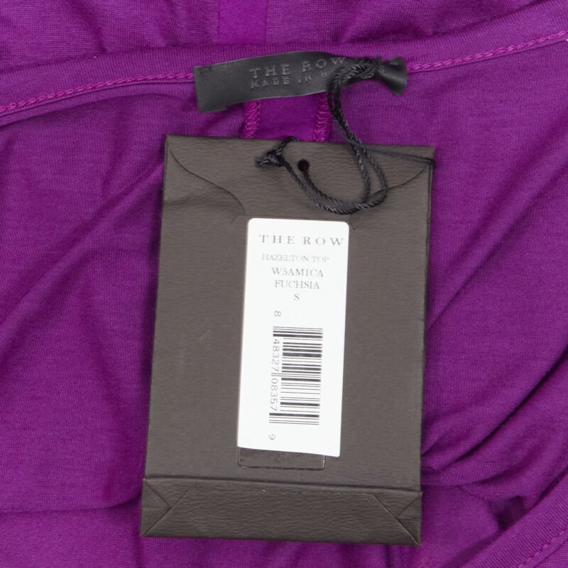 The Row Purple Scoop Tee - Image 10