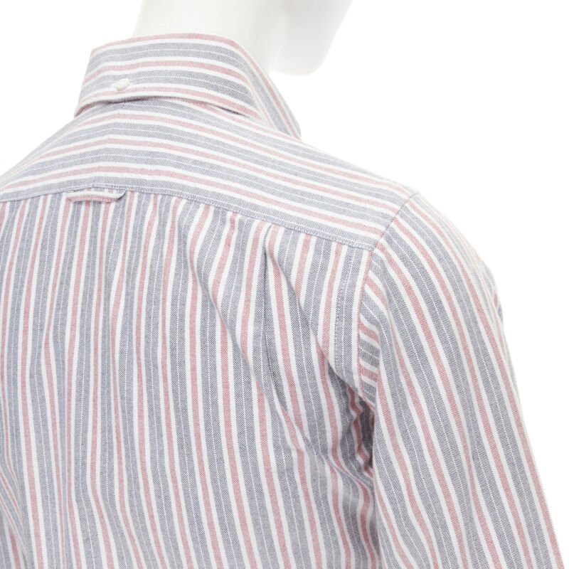 Thom Browne Slim Fit Stripe Shirt - Image 11