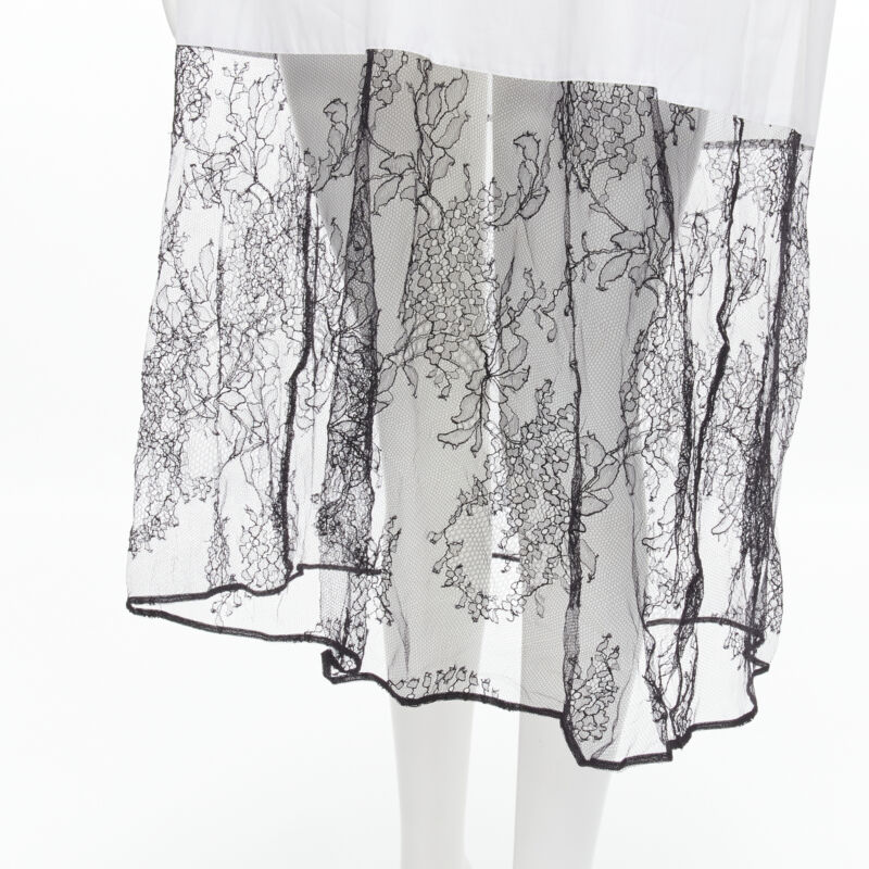 Valentino Garavani Lace Hem Dress - Back view