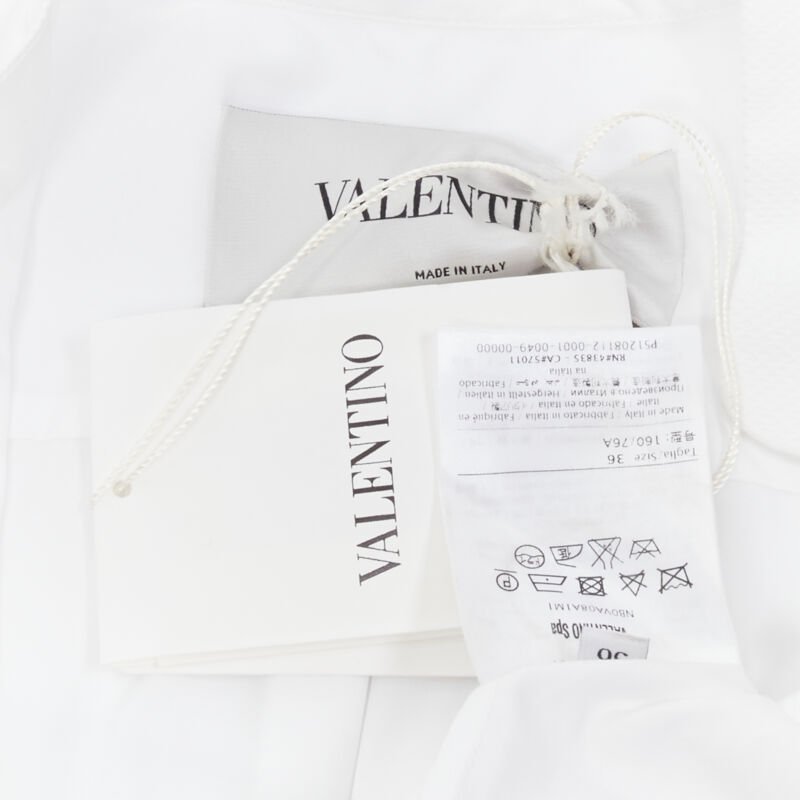 Valentino Garavani Lace Hem Dress - Image 11