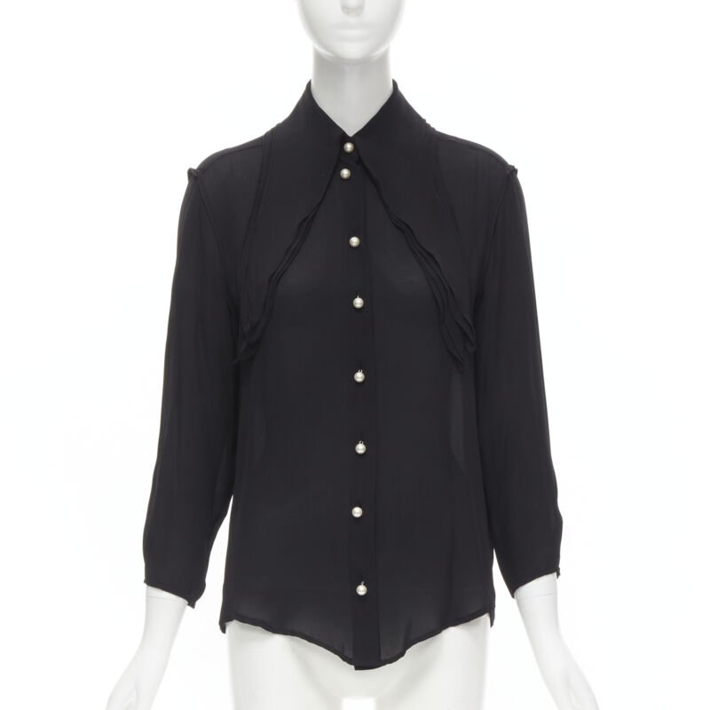 Jw Anderson Pearl Collar Blouse