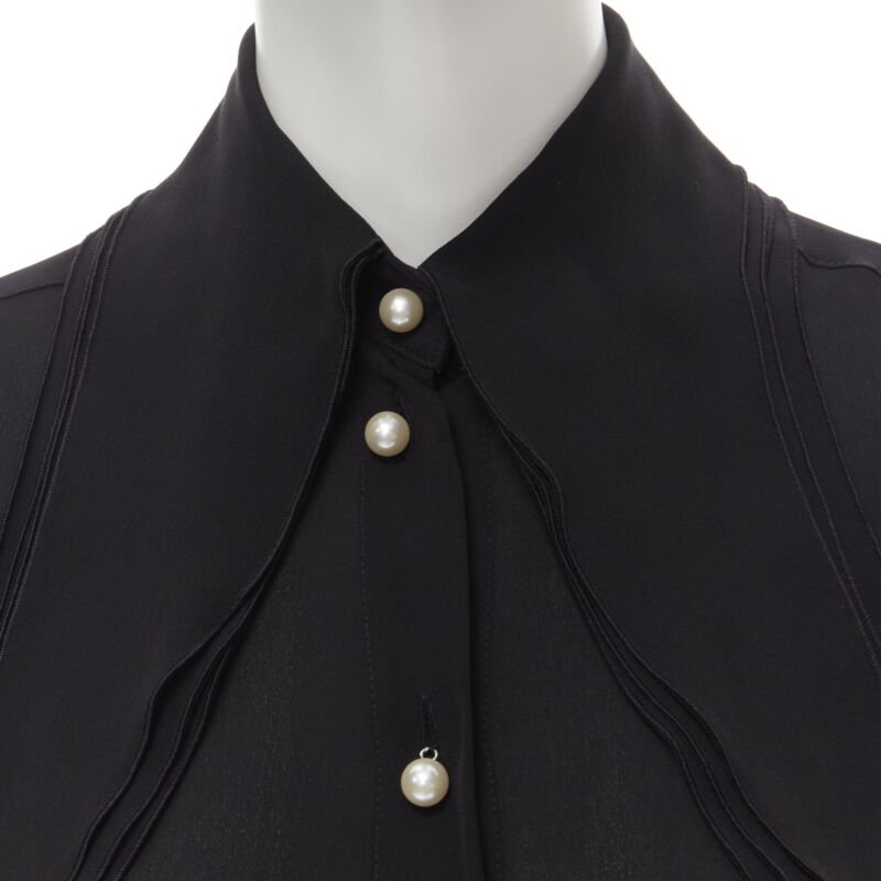Jw Anderson Pearl Collar Blouse - Back view