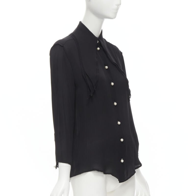 Jw Anderson Pearl Collar Blouse - Image 6