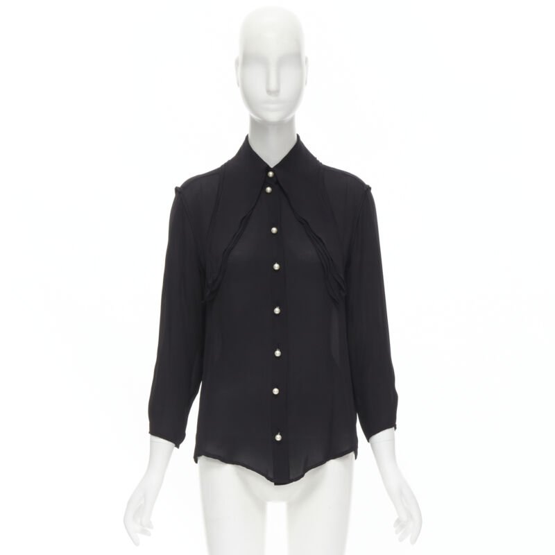 Jw Anderson Pearl Collar Blouse - Image 12
