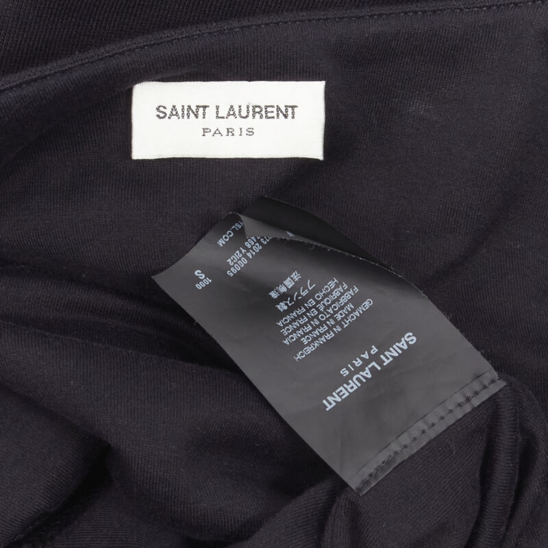 Saint Laurent Leather Collar Pullover - Image 10