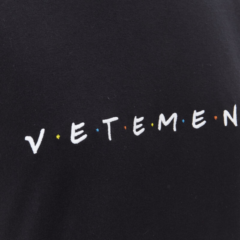 Vetements Logo T-shirt Dress - Back view