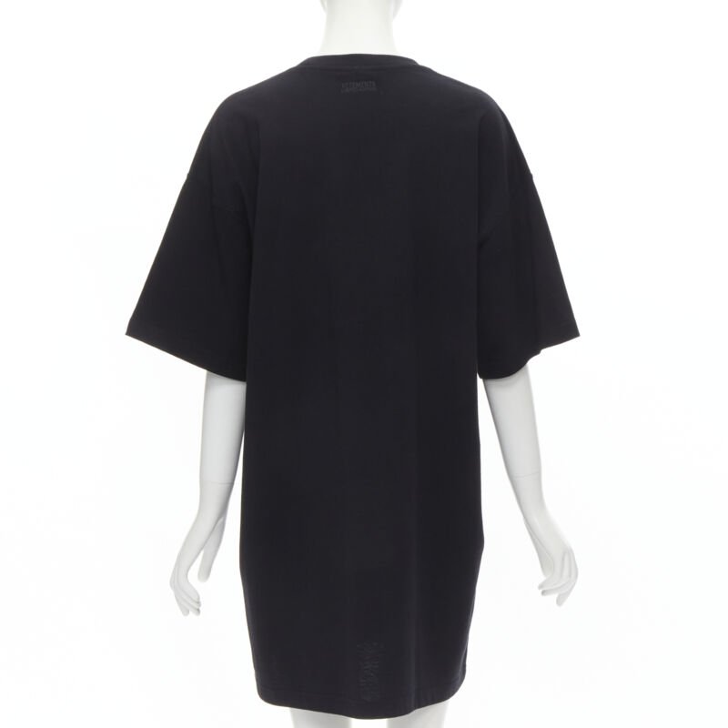Vetements Logo T-shirt Dress - Side view
