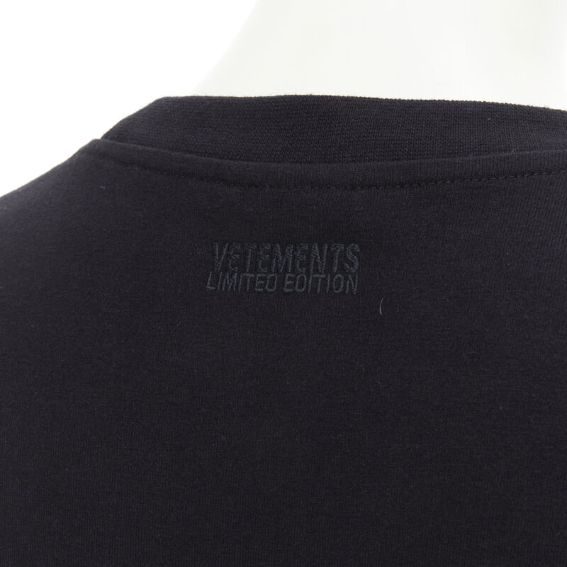 Vetements Logo T-shirt Dress - Detail 2