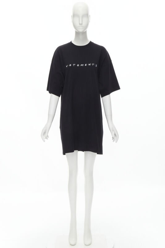 Vetements Logo T-shirt Dress - Image 11