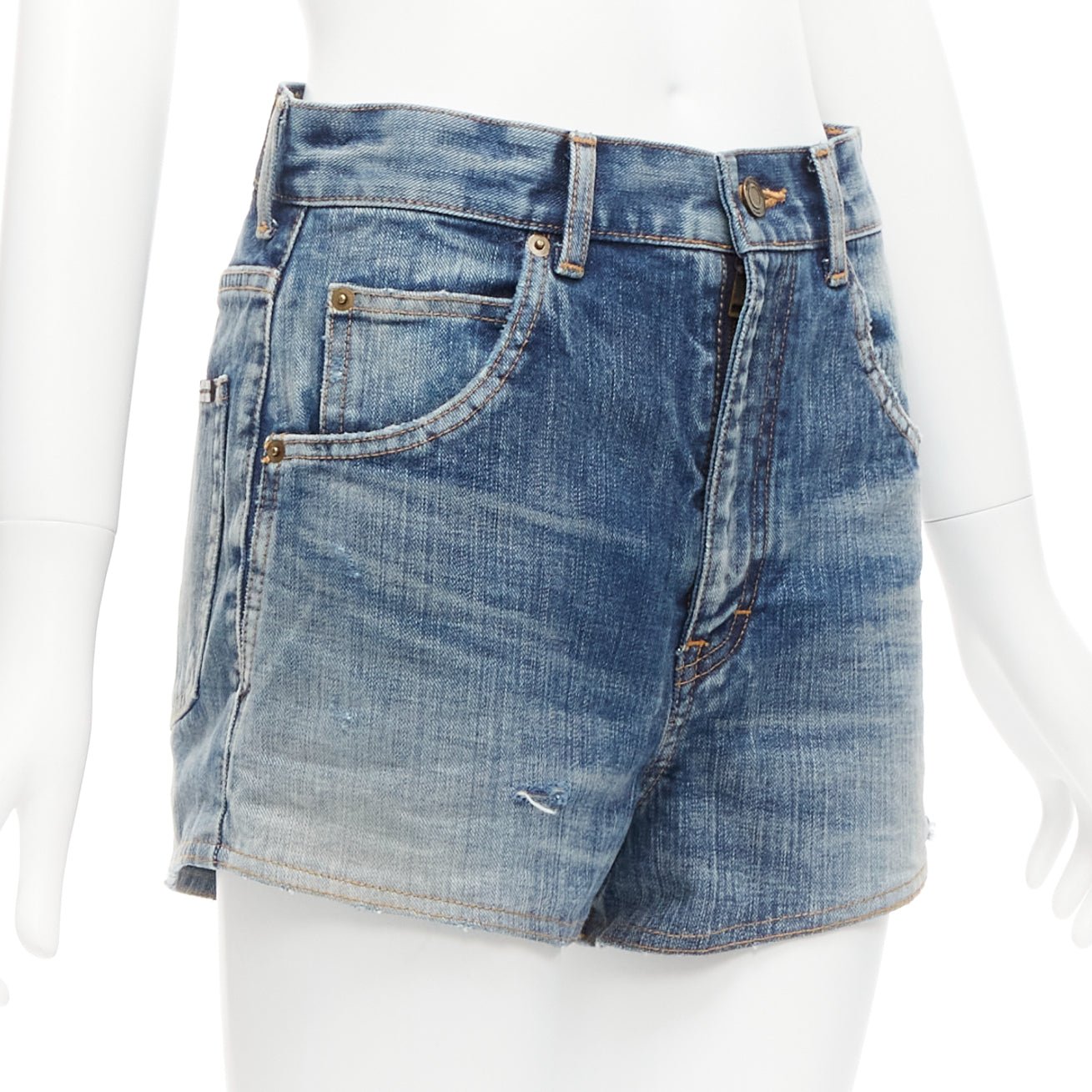 Saint Laurent Padded Wide Shorts - Image 6