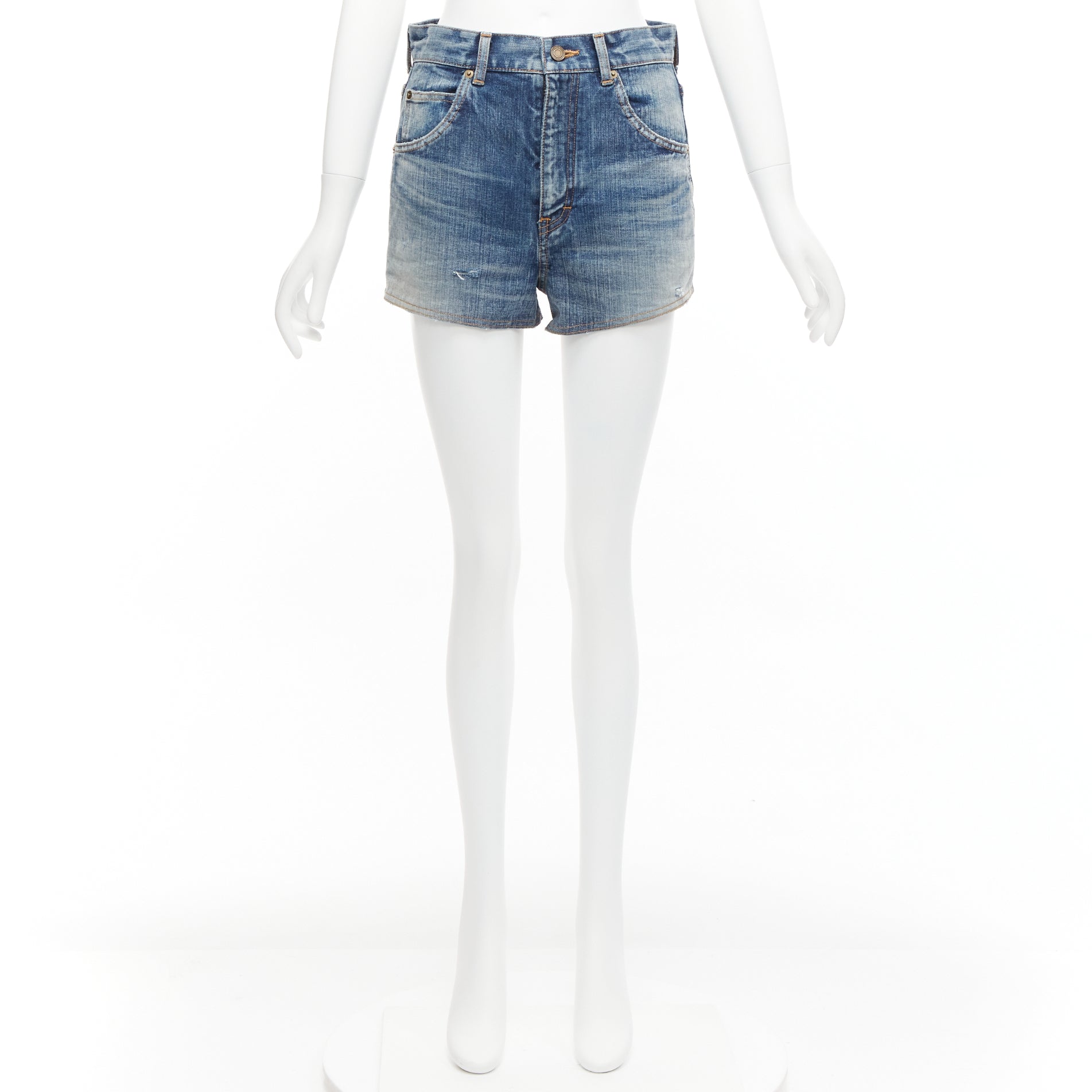 Saint Laurent Padded Wide Shorts - Image 11