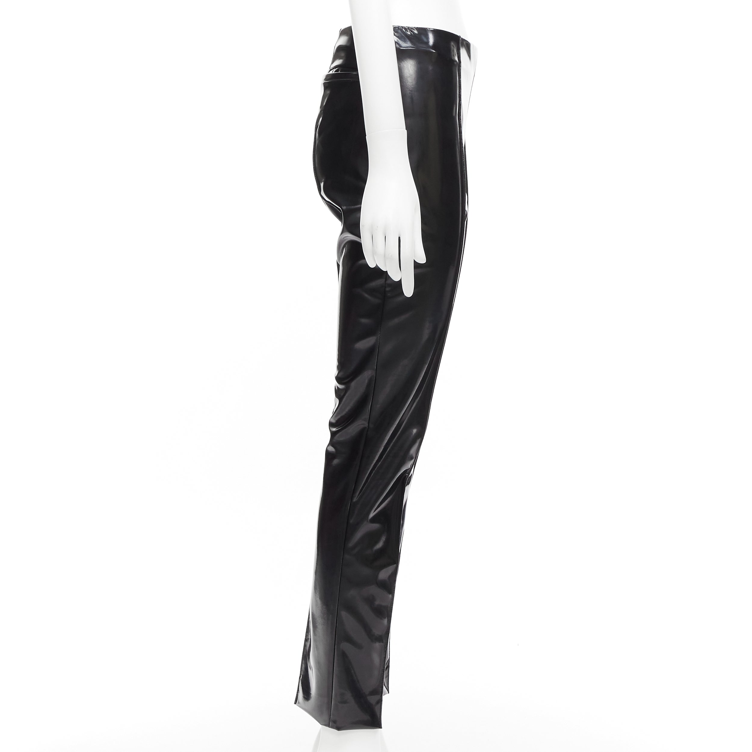 Valentino Garavani Vinyl Pleat Pants - Image 6