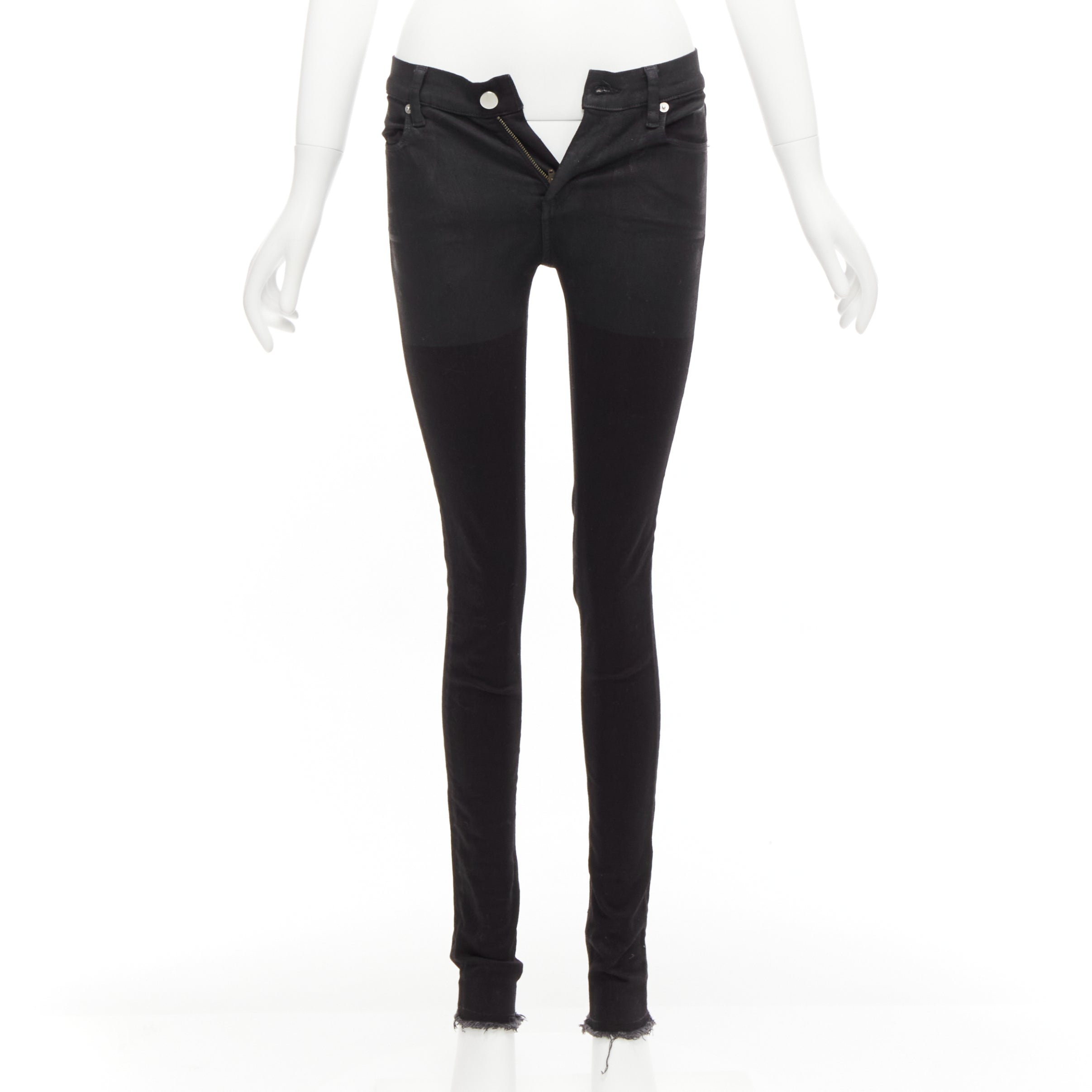 Alyx Black Fray Skinny Jeans
